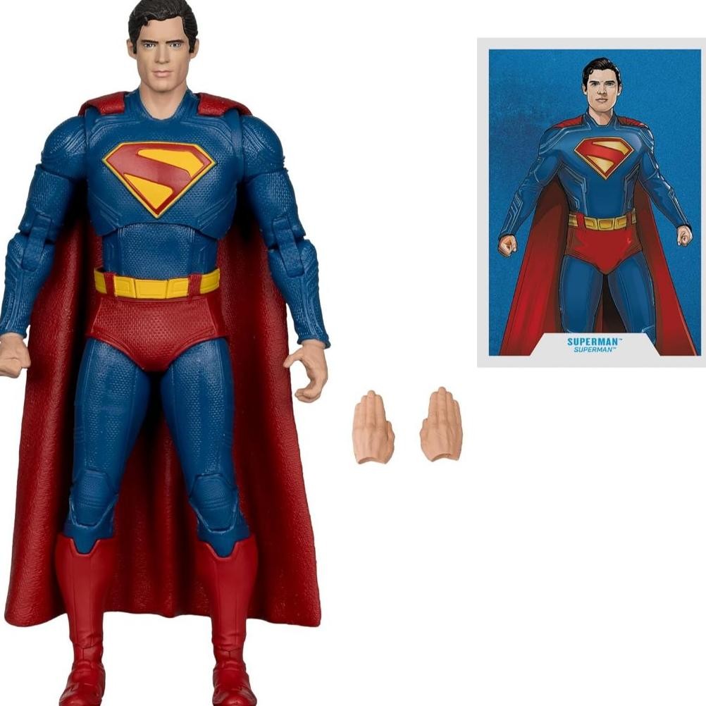 TERLENGKAP MAINAN MCFARLANE DC MULTIVERSE 17,8 CM - FILM SUPERMAN - SUPERMAN ORIGINAL [KODE 1KODE