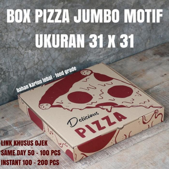 

ES LINK KHUSUS OJEK - BOX PIZZA UKURAN 31