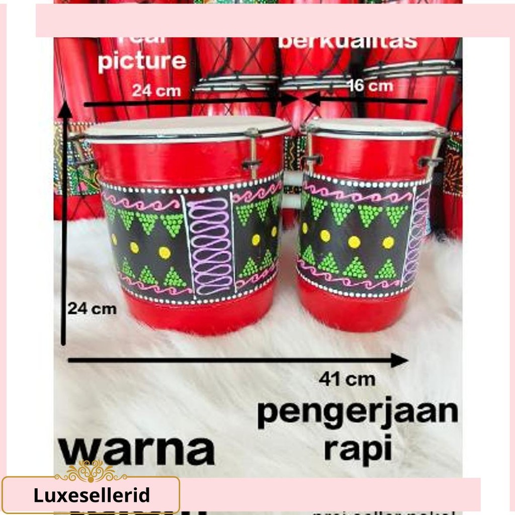KENDANG DANGDUT / ketipung dangdut / tipung / ketipung / alat musik K3- 71