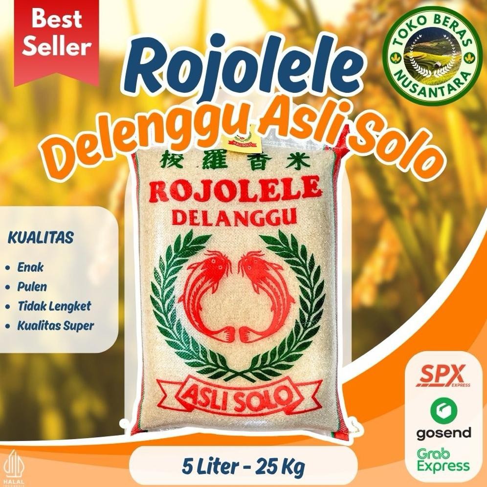 

Rojolele Delanggu Asli Solo - Berat Bersih 10 KILOGRAM Toko Adriel