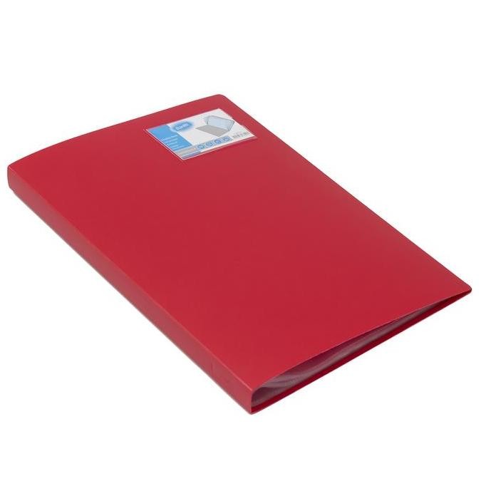 

PROMO - Bantex Display Book 40 Pockets Folio Red #8 09