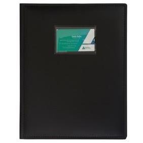 

TERMURAH - Bantex Exclusive Display Book A4 (24 Pockets) Black 8820 0