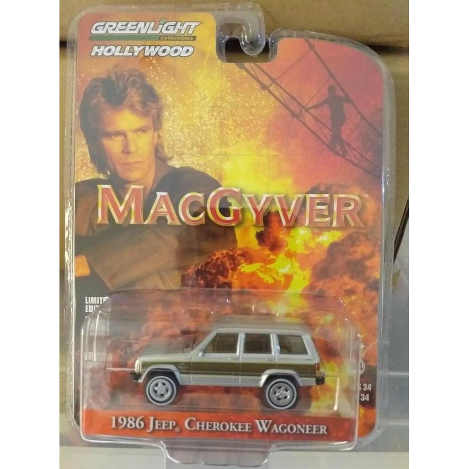 GREENLIGHT 44940C - MACGYVER 1986 JEEP CHEROKEE WAGOONER