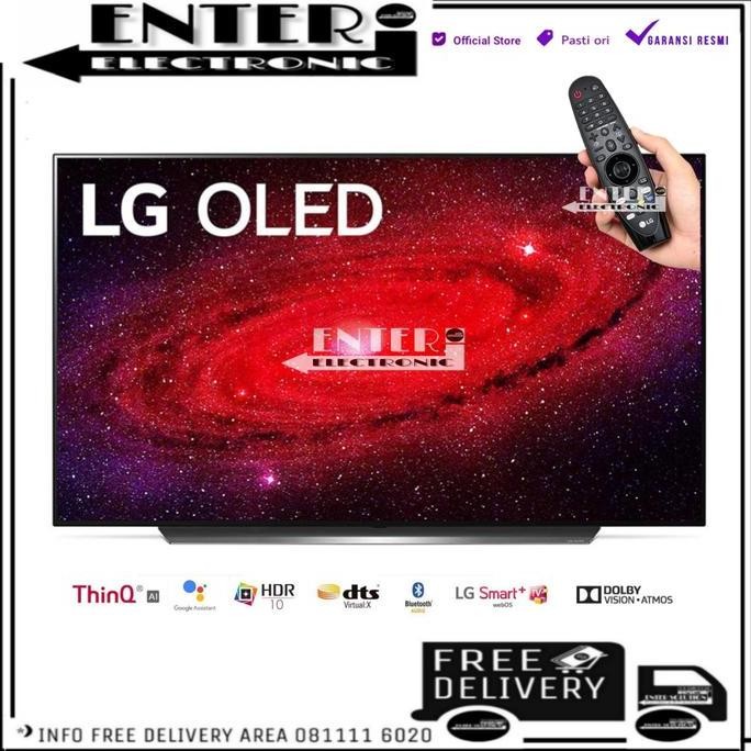TERMURAH - LG OLED TV 77CX - OLED TV 77 INCH 4K DOLBY VISION IQ OLED77CX 77CXPTA