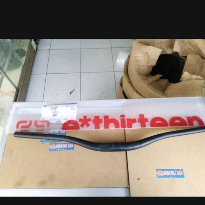Promo Handlebar E13 E-Thirteen Plus 35 mm x 800 mm Black - stang sepeda COD