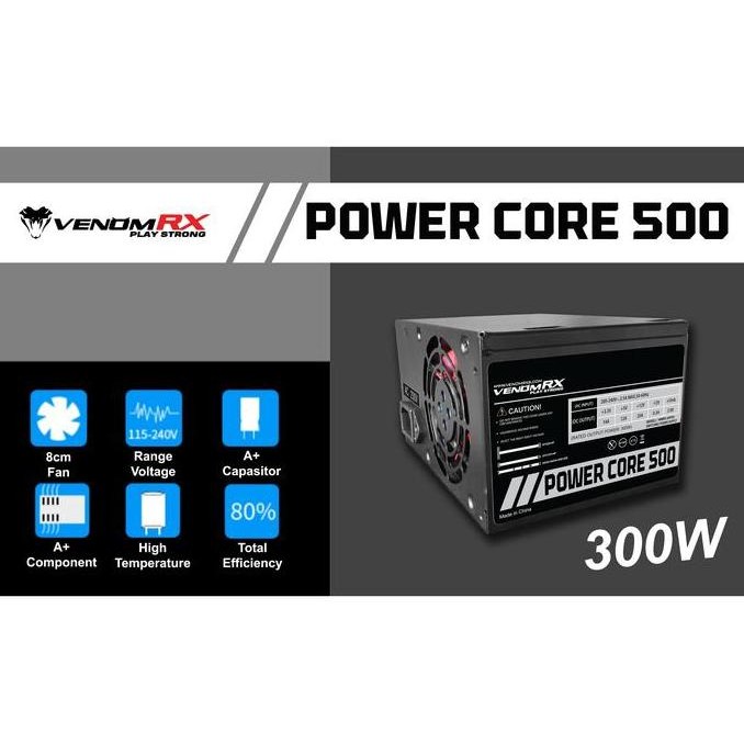 PSU / Power Supply VenomRX POWER CORE 500 300W