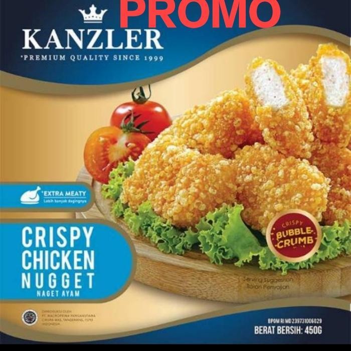 

ES Kanzler Crispy chicken nugget 450 gr