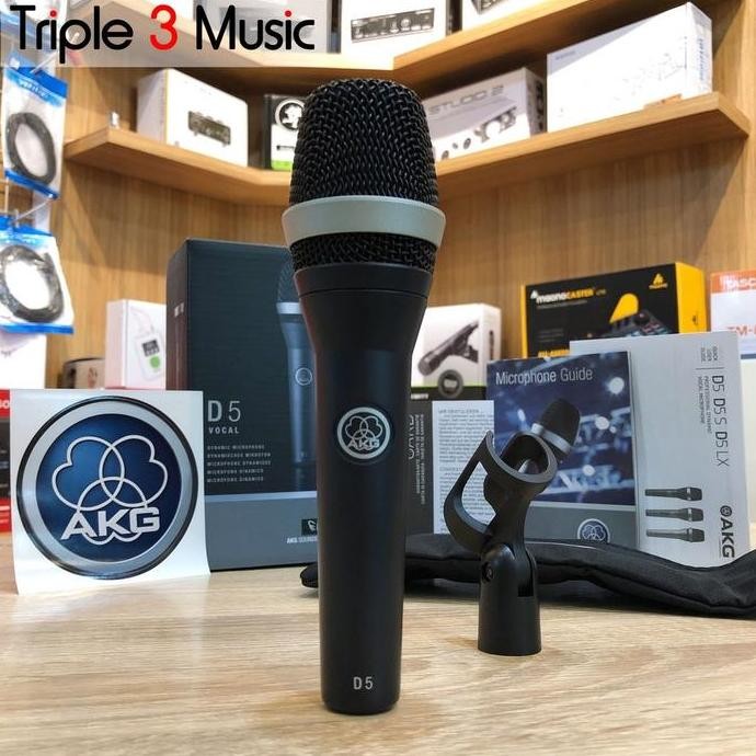 Akg D5 Original Mic Dynamic Black Blue