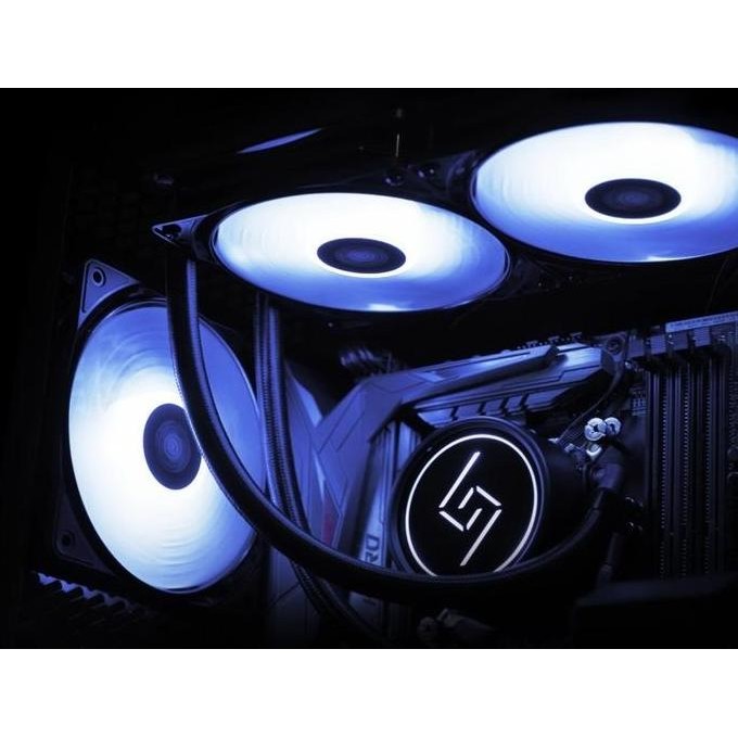 DF161>> Fan Casing - Deepcool RF120 White LED - Deepcool RF 120 WHITE LED