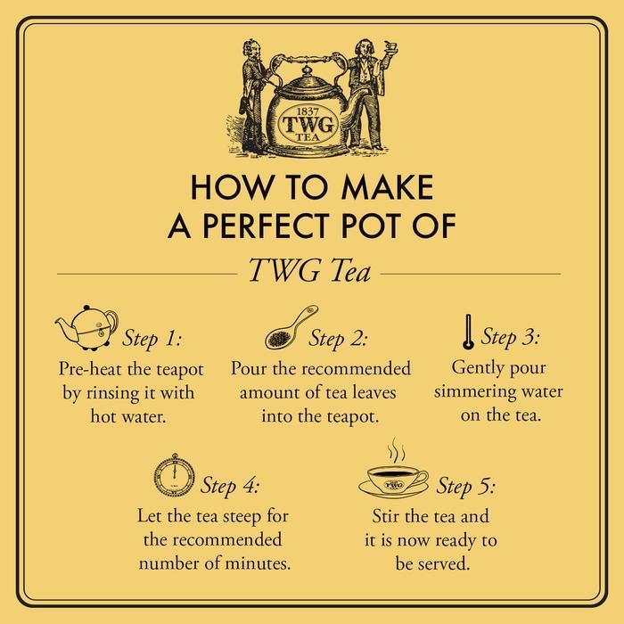 

SNS TWG Tea Breakfast King Tea, Haute Couture Tea Tin, 100g