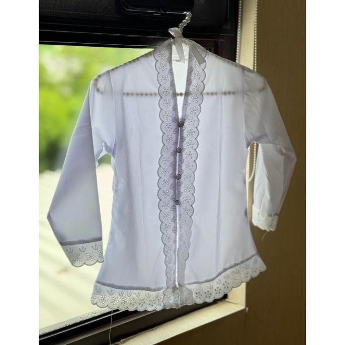 DF160>> Kebaya Encim Anak Sekolah TK SD SMP SMA Kebaya Anak Perempuan Muslim Kebaya Sunda Skolah Mot