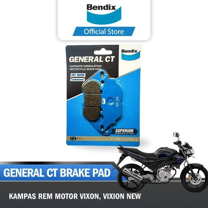 TERBARU - Bendix Kampas Rem Depan Belakang Cakram ke Pad Motor Yamaha Vixion