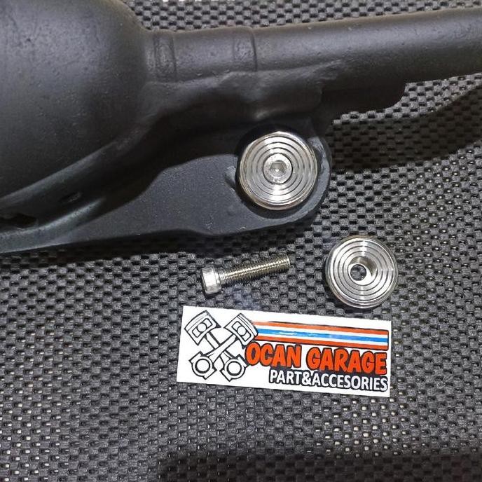 NEW - Baut cover knalpot mio smile mio sporty bawah steinles heng thailand