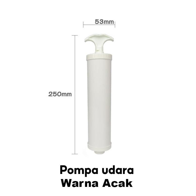 YooWoo Plastik Vacuum Baju / Travel Packing / Plastik Ziplock / Vacuum Baju Traveling / Plastik Pack