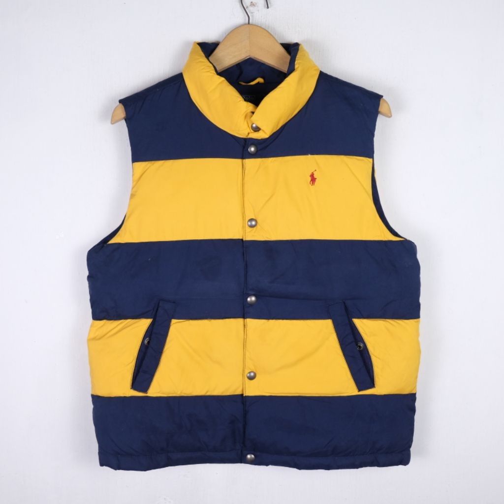 POLO BY R*LPH L4UREN GOOSE DOWN PUFFER VEST VT82 SIZE M ORIGINAL PRELOVED