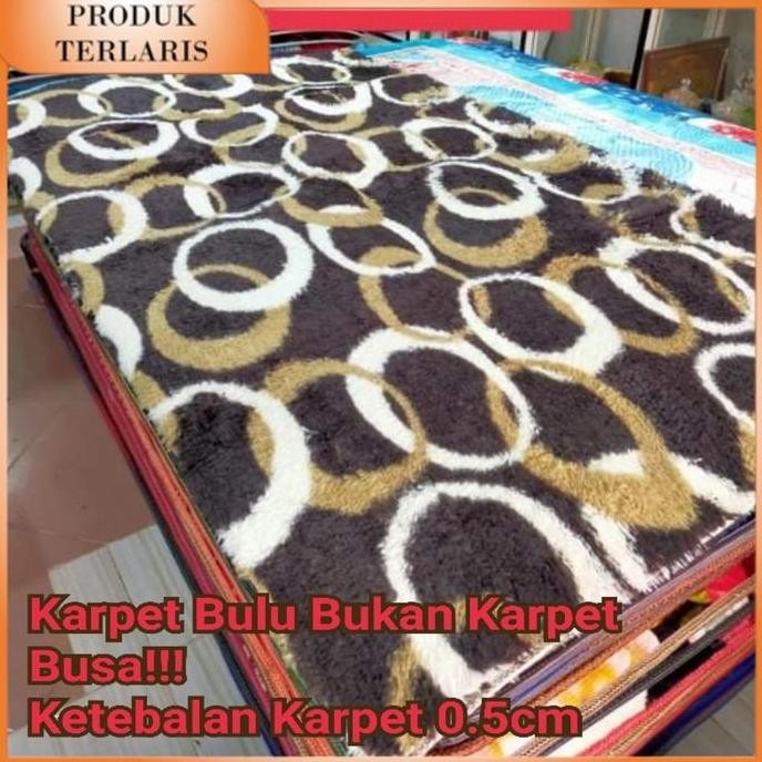 BEBAS ONGKIR - [COD] TERLARIS Ambal/Karpet Motif&Ombre Uk Sedang 20x200x4cm Uk Kecil 60x00x4cm Warna