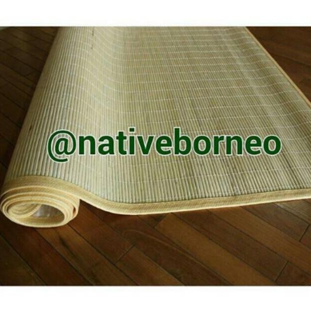 TERMURAH - Saburina 70 x 90, Tikar Rotan, Lampit Rotan Saburina Cotton, Tikar Lesehan, Tikar Kaliman