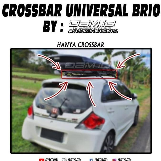 BEBAS ONGKIR - Cross Bar Universal For Brio by DBM.ID