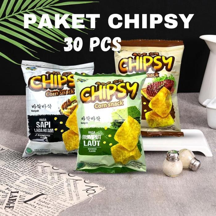 

Kerupuk Chipsy Isi 30Pcs Varian Rasa Sapi Lada Hitam Rumput Laut Barbekiu Cemilan Viral Kerupuk Kentang Keripik Kentang Food Snack Pedas Kering Paket Usaha Jajanan Sd 1 Dus Jajanan Grosir Makanan Murah