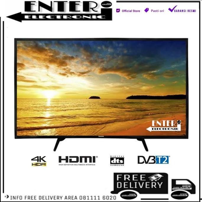 TERLARIS - PANASONIC LED TV 49GX600G - SMART TV 49 INCH HEXA CHROMA DRIVE 49GX600