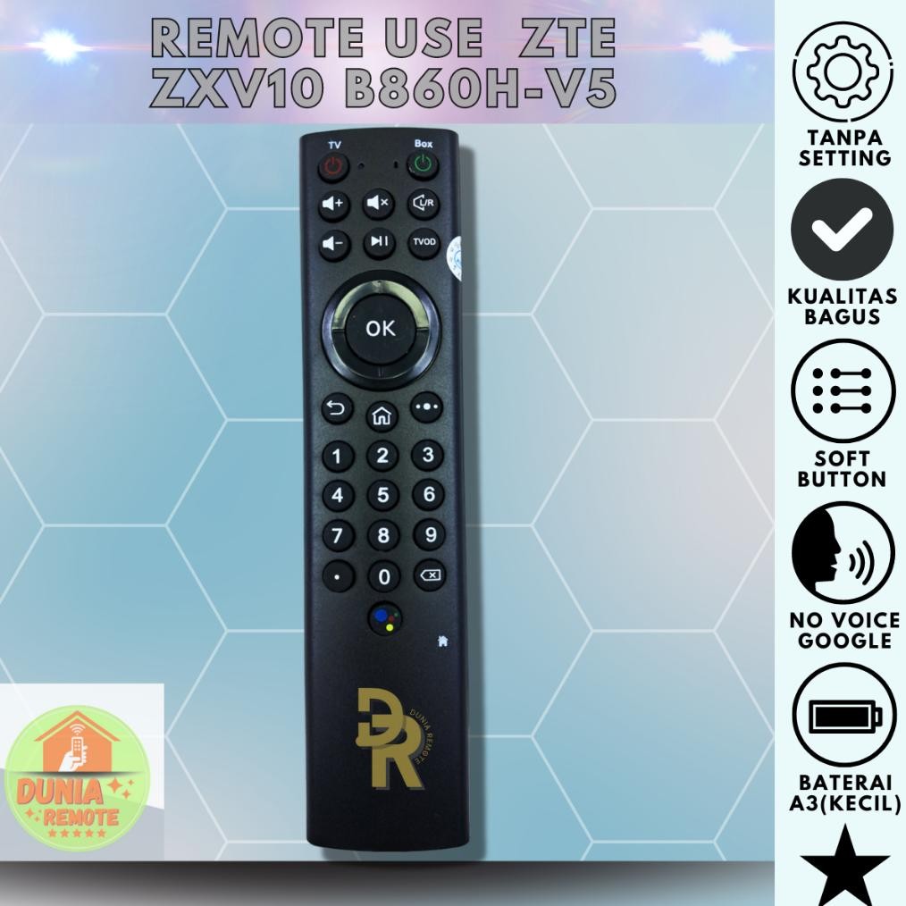 Fg-7 Remote Stb V5 Useetv Indi Zte Zxv10 V5 New No Setting Premium