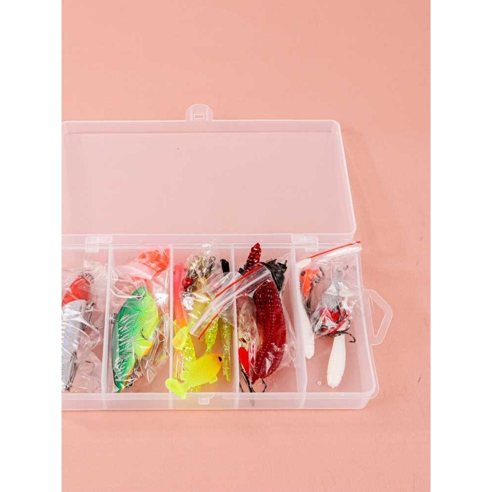 TaffSPORT 45 PCS Umpan Pancing Ikan Set Fishing Bait Kit /  Umpan Pancing Umpan Ikan Gabus Umpan Ika