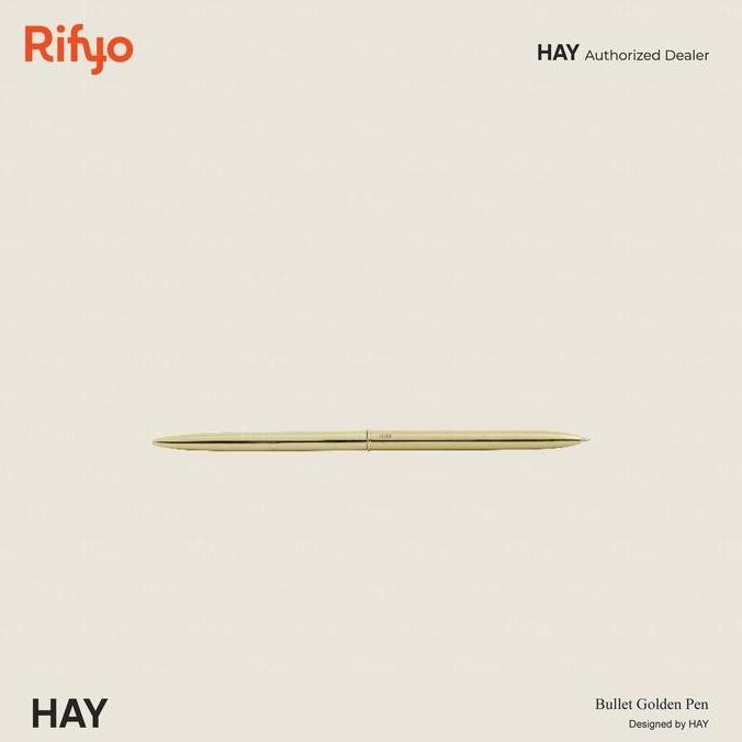 

BEBAS ONGKIR - HAY Bullet Pen, Metallic Gold