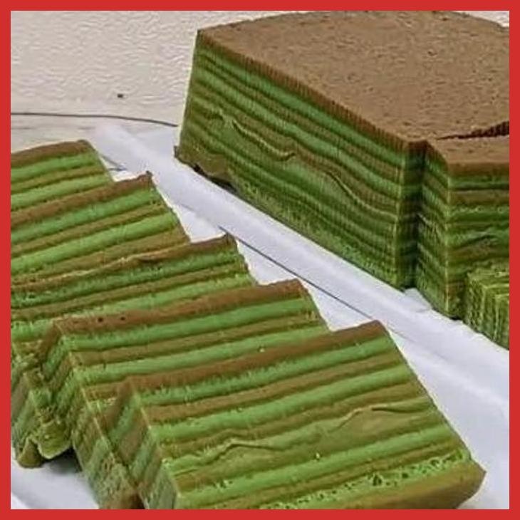

READY LAPIS LEGIT SPESIAL PANDAN BASAH UK.16CMX16CM ADIKA CAKE 100%HALAL [BUMBU OLAHAN MAKANAN]