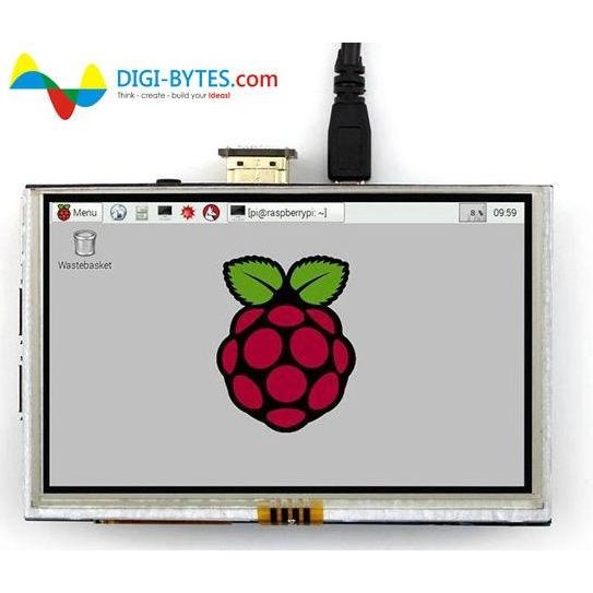 LCD 5 INCH HDMI TOUCHSCREEN UNTUK RASPBERRY PI 4 ORIGINAL DAN TERPERCAYA