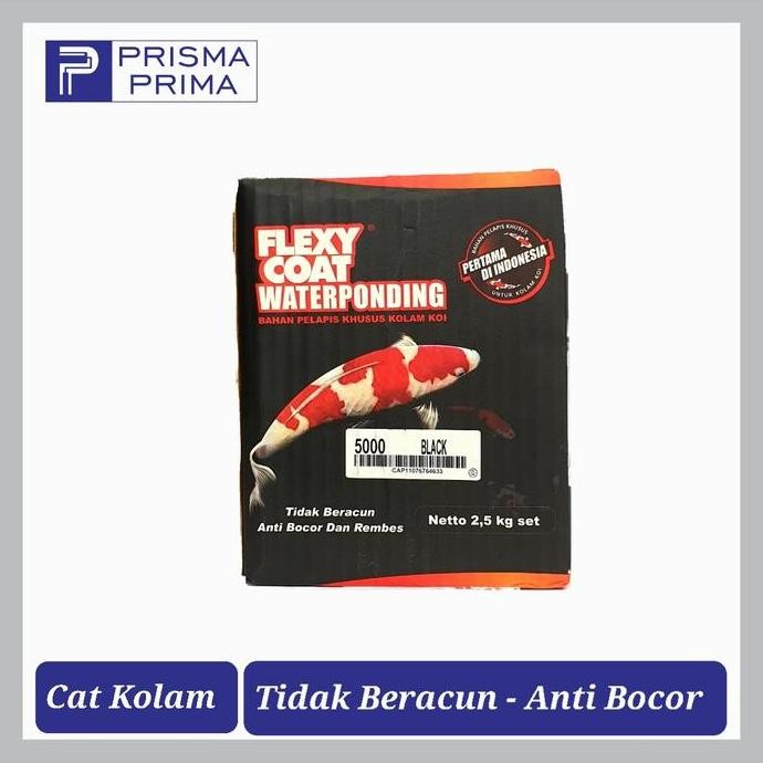 TERBARU - Cat Kolam Ikan Koi Flexy Coat Waterponding Anti Bocor