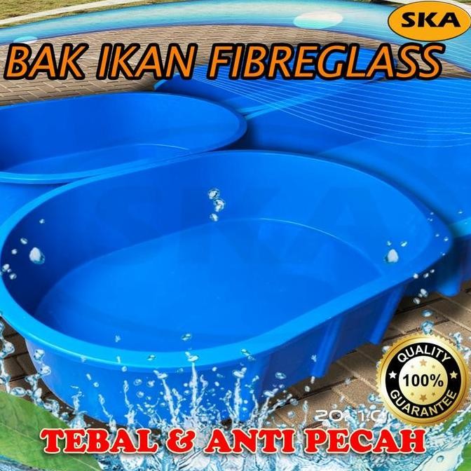 BAK IKAN KOI + KOLAM IKAN + OVAL 600 L ORIGINAL DAN TERPERCAYA