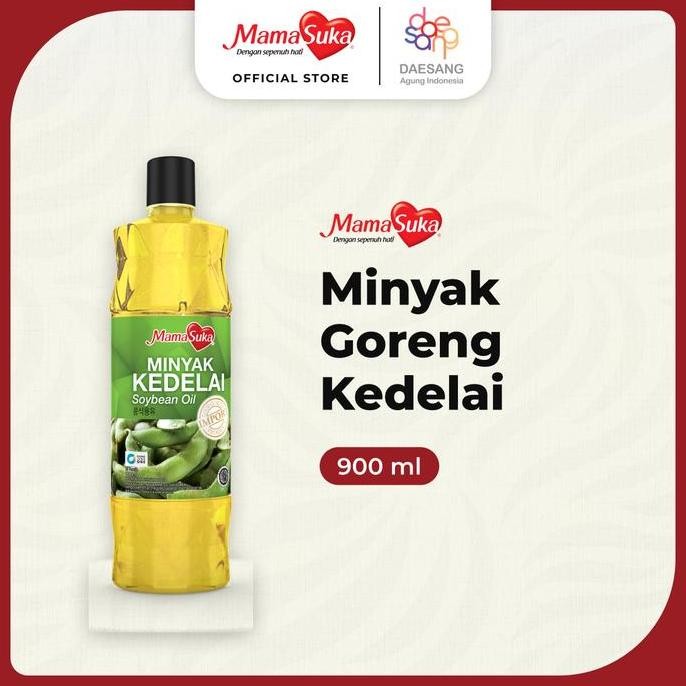 

Mamasuka - Minyak Goreng Kedelai 900 Ml