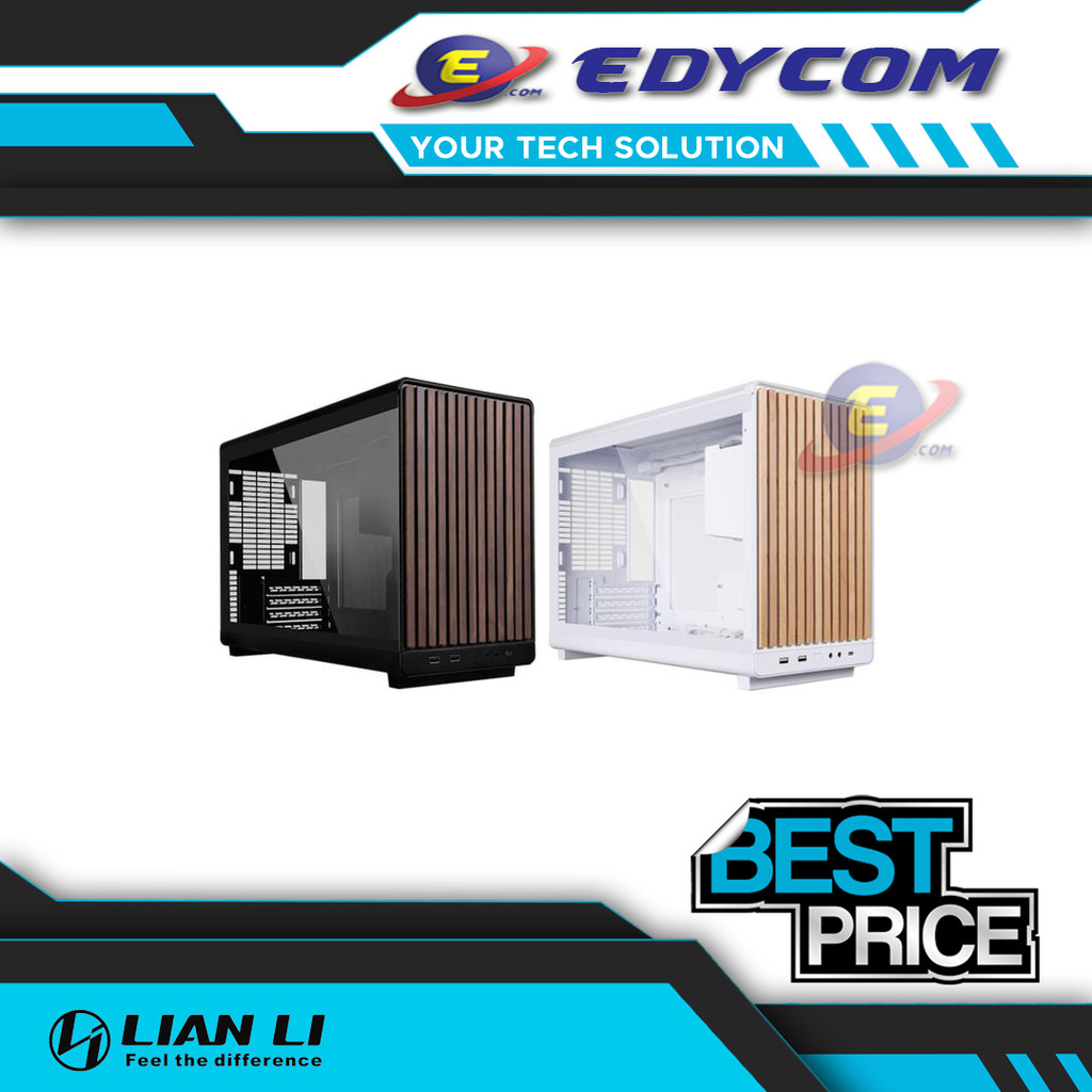 CASE LIAN LI A3 Wood Glass Edition - mATX Tempered Glass
