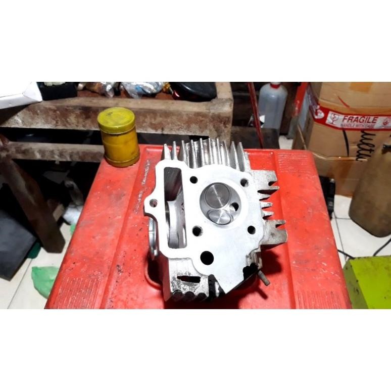 Paket Head Kop Supra Fit,New,X,Grand Standar Porting + Noken As Racing Spek Harian Touring