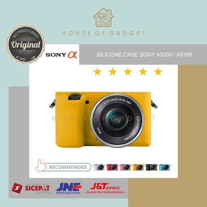 Silicone Silikon Case Kamera Mirrorless Sony Alpha A5000 A5100