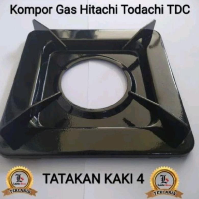 Bisa Cod Tatakan Kaki Kompor Gas Hitachi Todachi Tdc Hock Model Kotak Plat Kaki 4 Ori ||