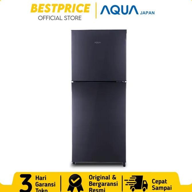 KULKAS 2 PINTU AQUA AQR-D261 AQRD 261 LOW WATT NO FROST