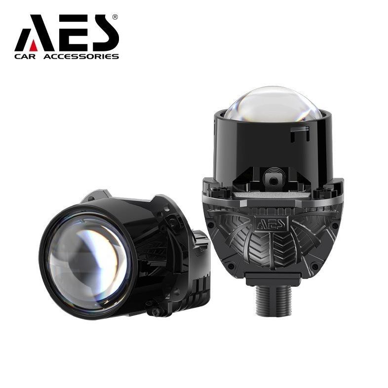 PAKET LAMPU BILED AES TURBO SE UPGRADE EXPERIENCE 2.5 INCH 60 WATT WST GEN 3 DEVIL RELAY SHROUD ORIG