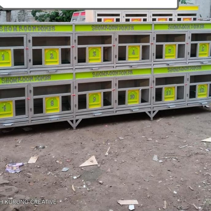 kandang burung merpati dara / kandang macan gupon bupon 12 pintu