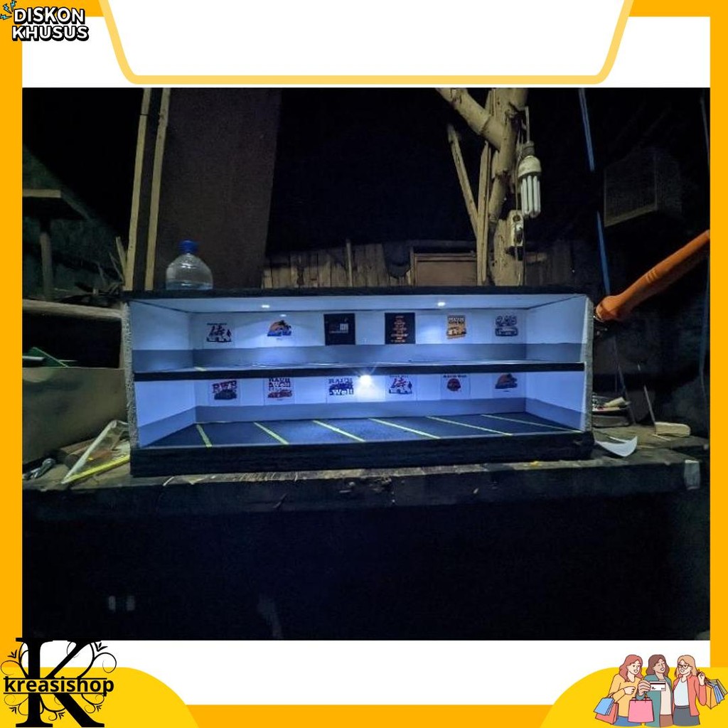 Super diorama parkir basement