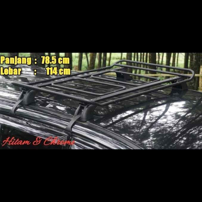 Roof Rack Bagasi Atas Mobil Toyota Kijang Super Model Rack Jeck Kaki 4 Asli