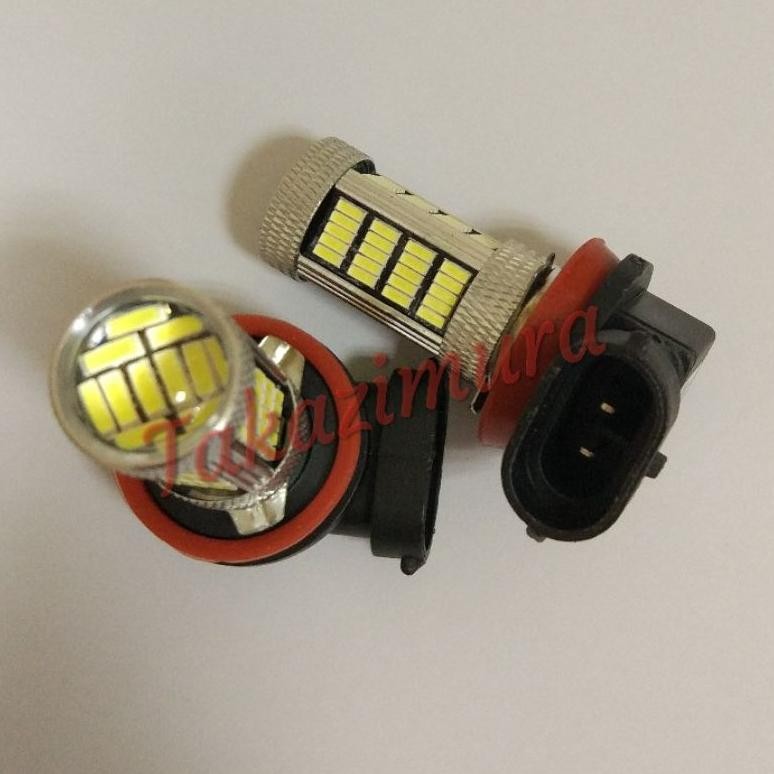 Bohlam Foglamp LED H11 / H16 Nyala Putih 92 Led Fog Lamp Mobil all new Avanza Veloz Rush Calya Agya