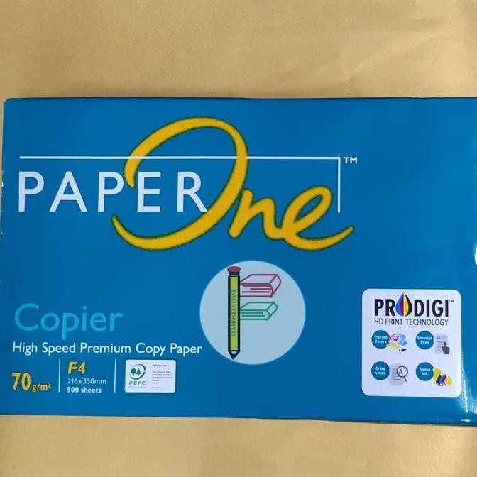 

Khusus Grab Gojek Kertas HVS Paper One F4 70 Gram Per Box 5 Rim