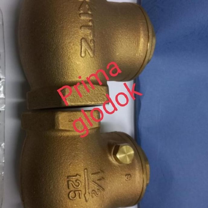 Swing Check Valve Kitz 11/2/Check Valve Kitz Kuningan 11/2/Kitz Asli Diskon