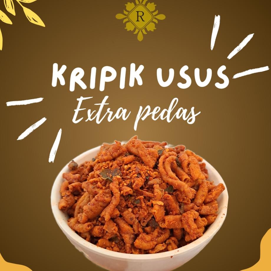 Kripik Usus Pedas Daun Jeruk 2 Kg