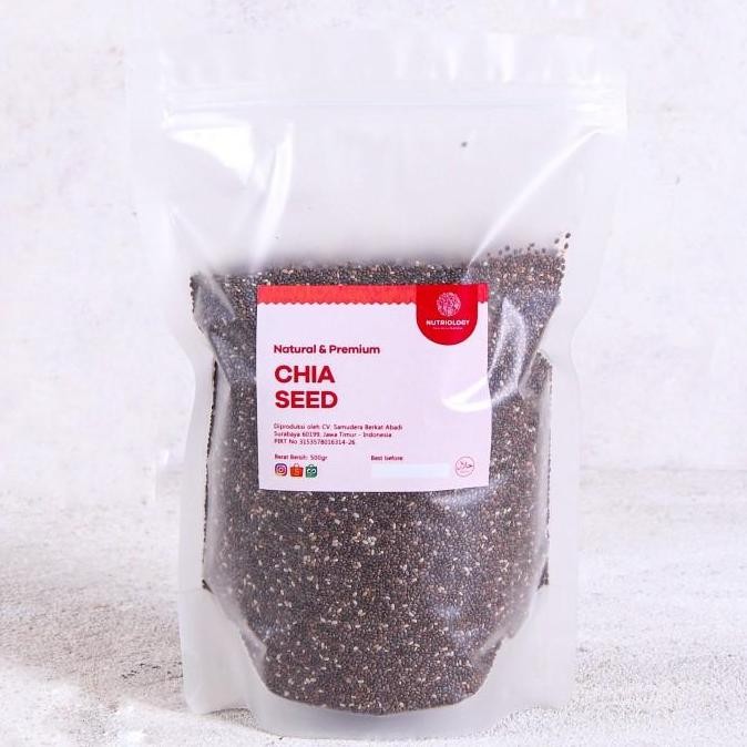 

(Good) Chia Seed 250 Gr Black Natural Premium Alami Healthy Seed Superfood