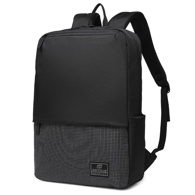 Sale Navy Club Tas Ransel Laptop Polos FJHA - Tas Ransel Pria Wanita Tas kantor- Backpack Daypack Up