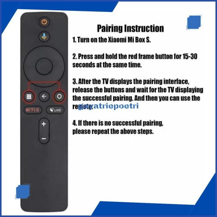 sr-32 uk-75 KOE-1116 Remote Untuk X*AO*I TV Stick / TV 4 Bluetooth with Google Voice Termurah Terlar