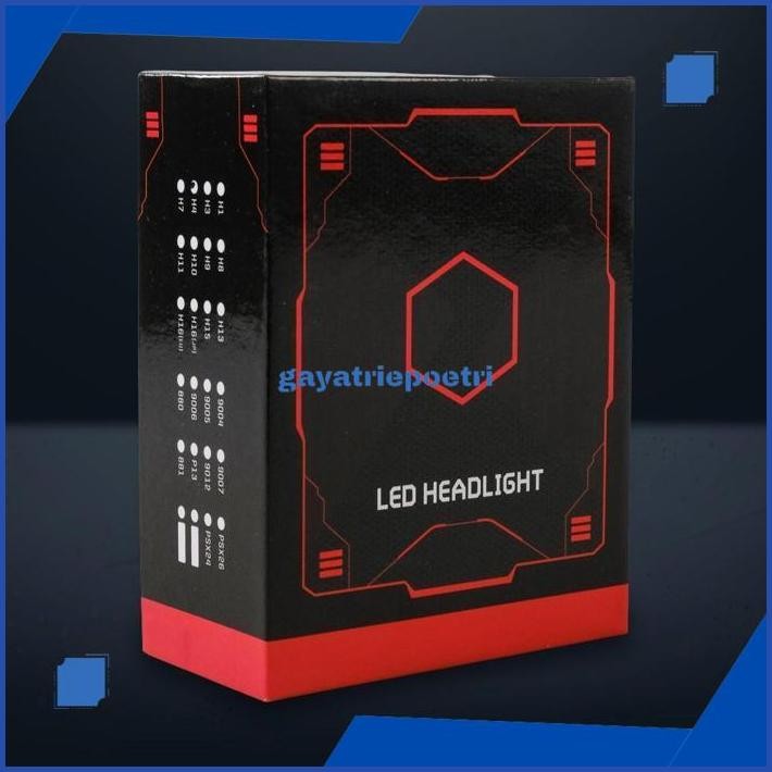 gfd-6 dw-45 er-56 Lampu Depan Mobil LED COB Headlight H4 X7 4 Sisi 48Watt Sepasang 2Pcs Sale Berkual