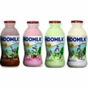 (Good) INDOMILK SUSU UHT BOTOL DUS | KARTON ISI 24 PCS X 190ML | SUSU INDOMILK BOTOL 190ML
